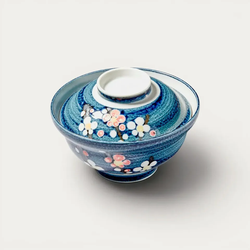 NISHIKIDORI Japanese Ume bol à donburi floral