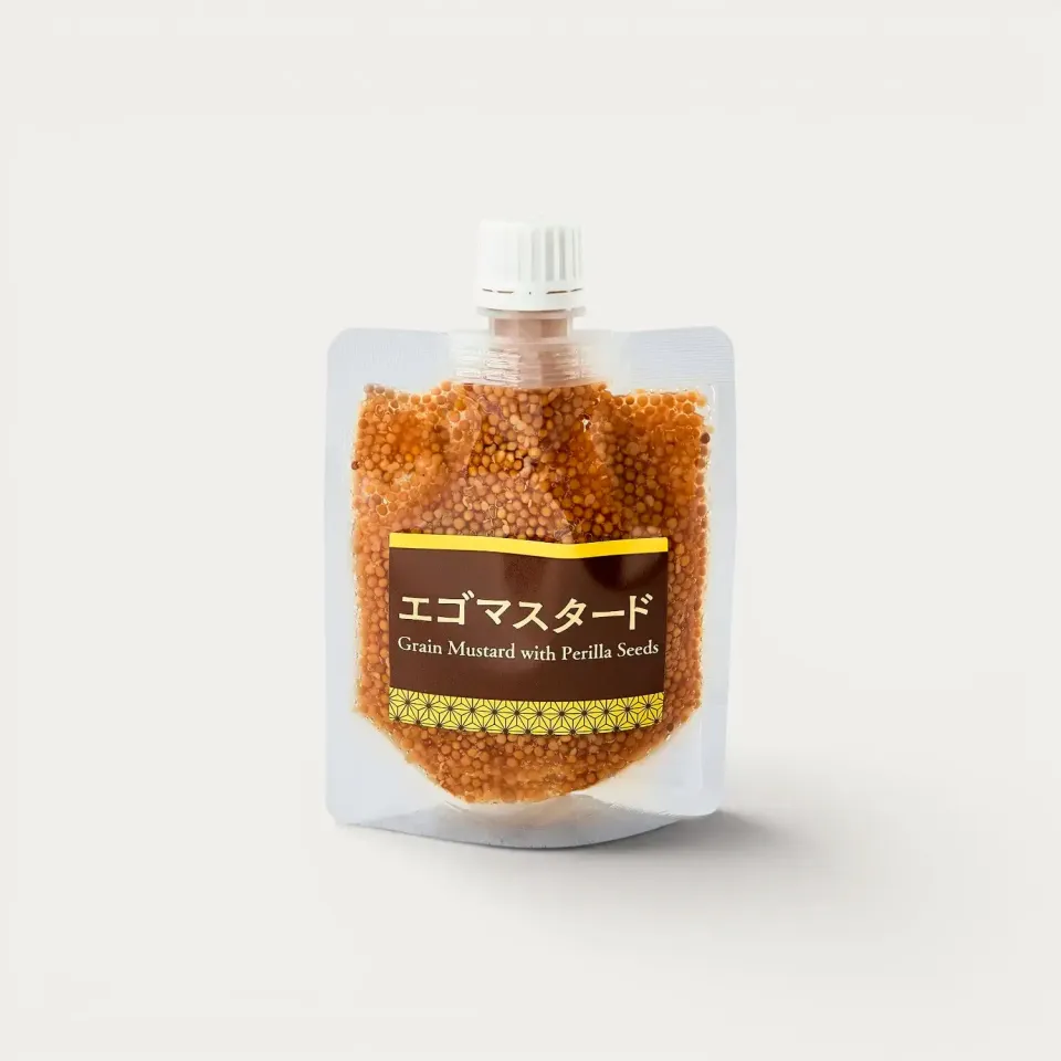 Nishikidori Moutarde en grains au shiso 100 g douce