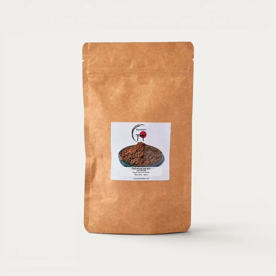 Nishikidori hojicha bio poudre 100 g torrefie