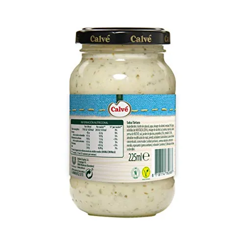 Calvé Salsa Tártara Sauce tartare 225g douce