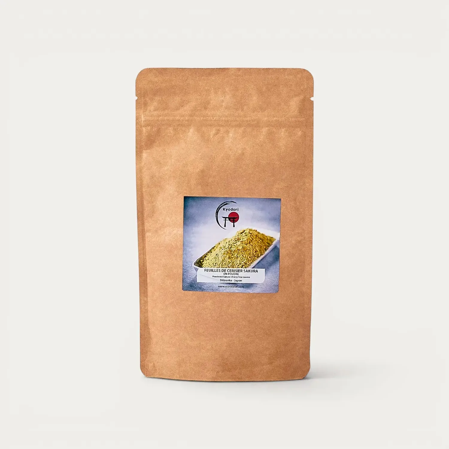 NISHIKIDORI Sakura feuilles de cerisier poudre 50g parfumée