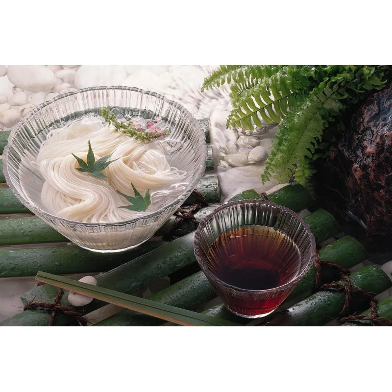 Nishikidori Yumechikara somen nouilles fines 320g elastiques