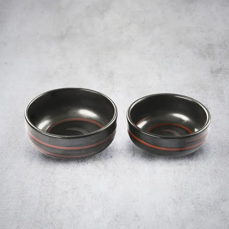 Nishikidori coupelle noire mat mise en bouche Ø 67 mm
