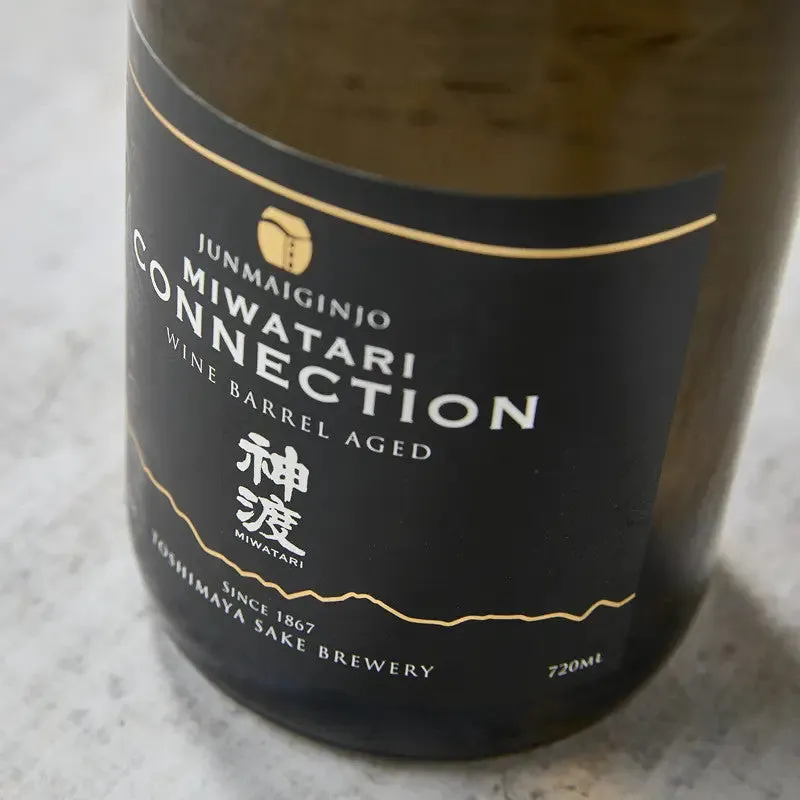 Nishikidori Miwatari Connection sake junmai ginjo 72 cl