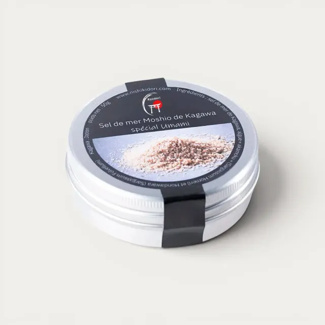NISHIKIDORI Moshio sel marin umami algues 50 g
