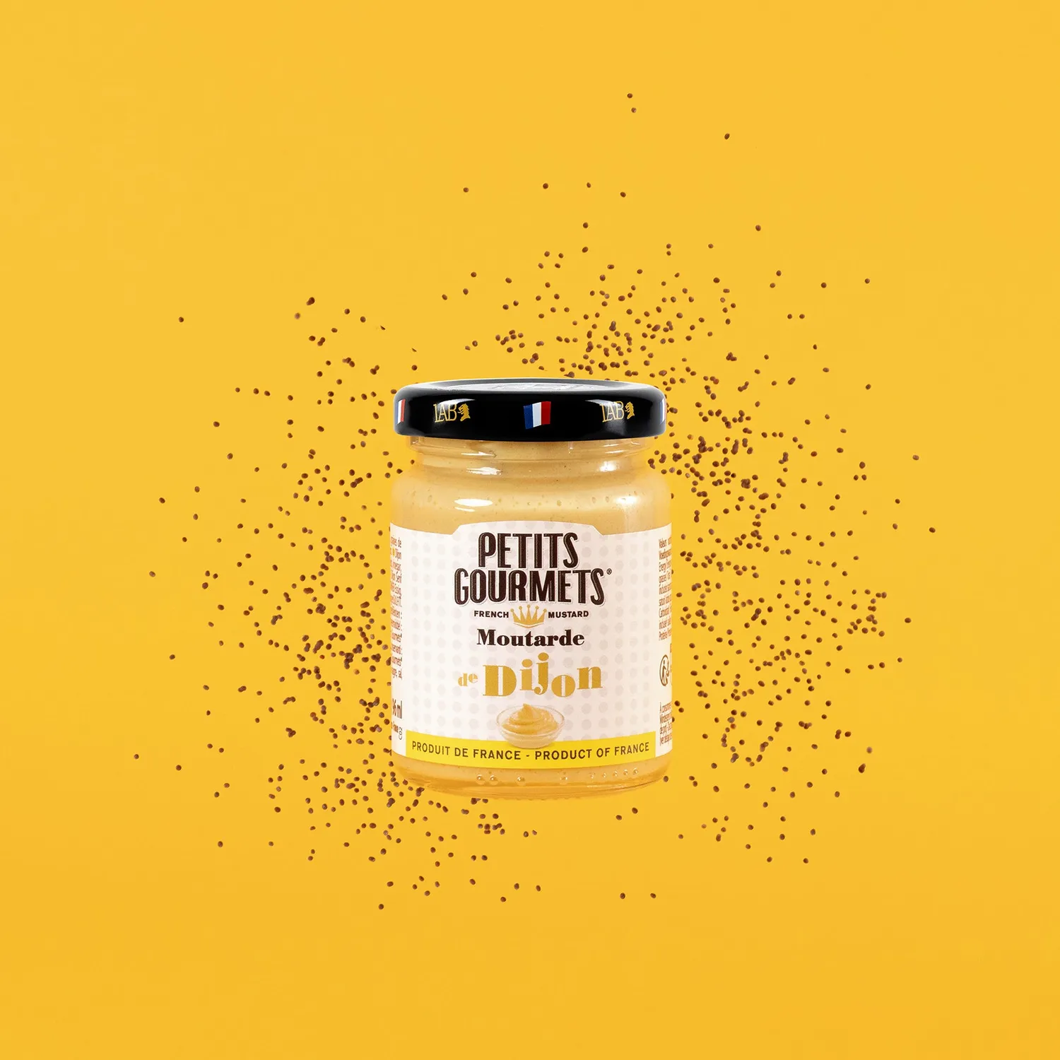 Petits Gourmets Dijon moutarde 100g forte
