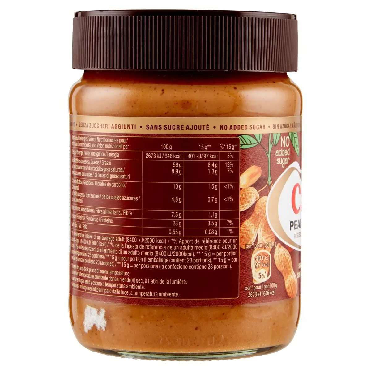 Calvé Beurre cacahuètes pâte 3x350g crémeux