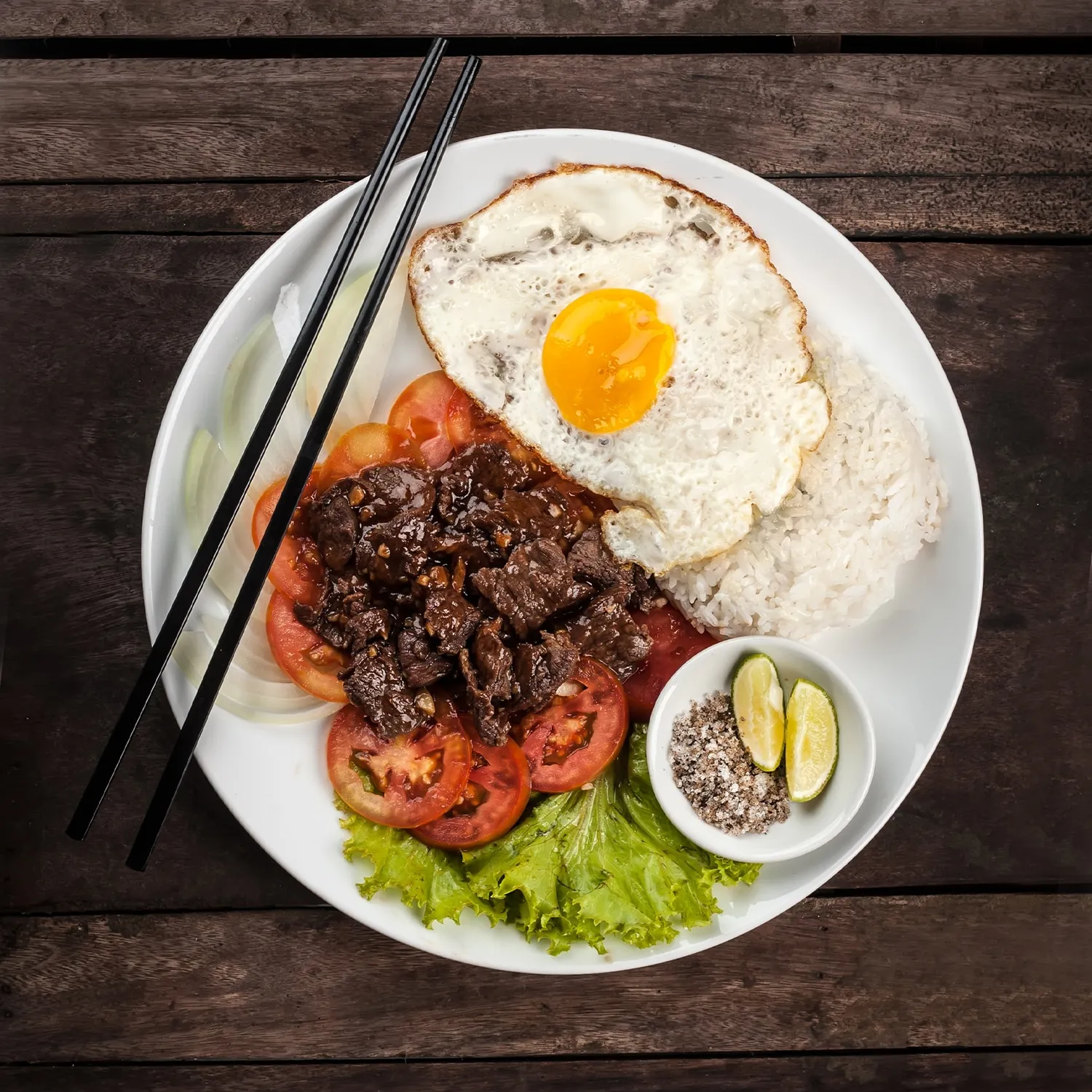 La Plantation Lok Lak mélange d'épices bœuf sauté