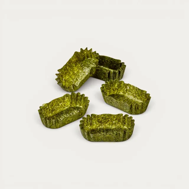 Nishikidori Nori coupelles ovales 192 pièces 96g croustillantes