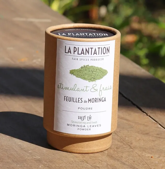 La Plantation Moringa poudre verte cuisine