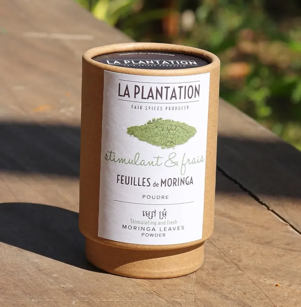 La Plantation Moringa poudre verte cuisine