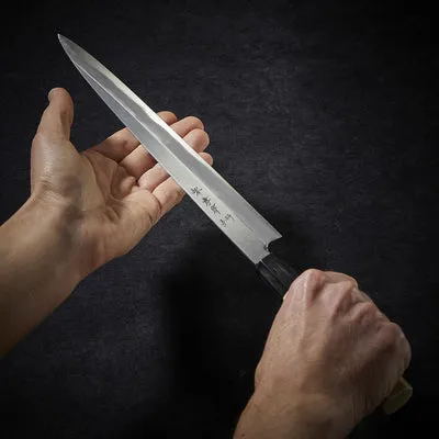 Nishikidori Tessa couteau sashimi 270mm droitier carbone