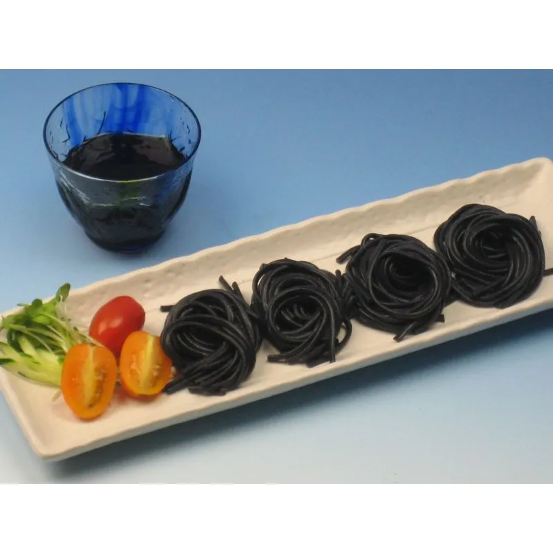 NISHIKIDORI Binchotan Udon noir nouilles 250g moelleux