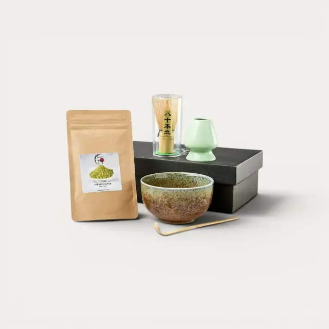 Nishikidori coffret matcha bio service cérémonie