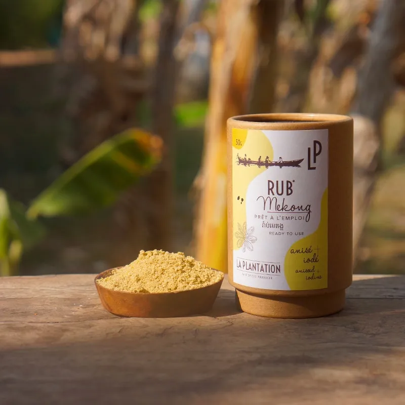 La Plantation Rub Mekong mélange d'épices grill