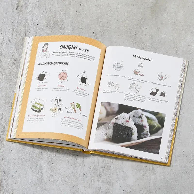 Nishikidori sushi onigiri riz japonais livre français