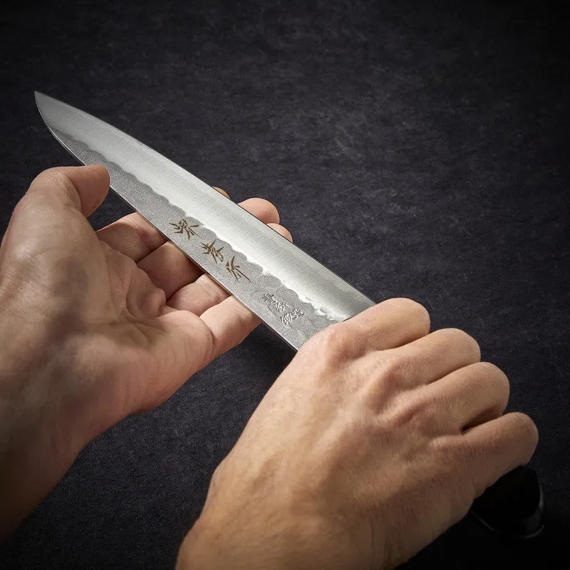 Nishikidori Chef couteau martelé 180 mm lame polyvalent