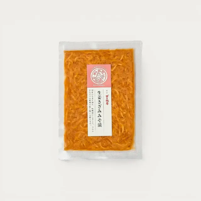 Nishikidori Shoga Miso tsukemono gingembre 80g doux