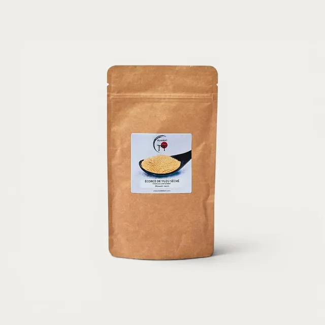 NISHIKIDORI Yuzu Écorce séchée poudre 60 g parfumée