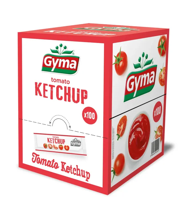 Gyma Boite Distributrice Ketchup sticks 100x10g sans colorant