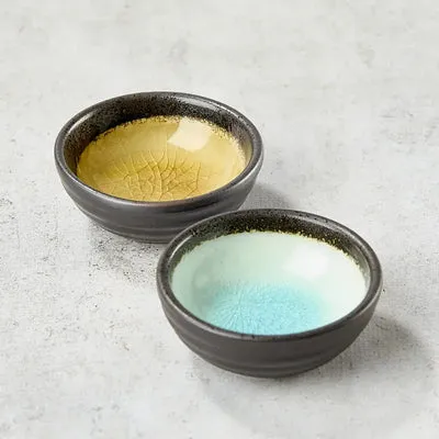 Nishikidori lot 3 coupelles sauce soja céramique