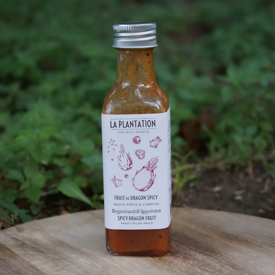 La Plantation Sauce Fruit du Dragon Spicy sauce piquante