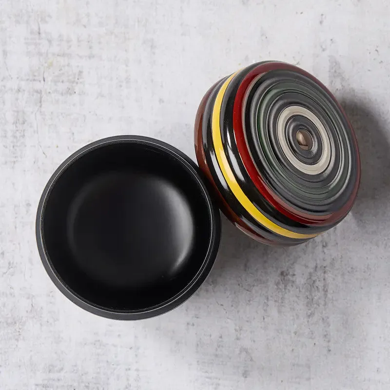 Nishikidori Natsume boite a the matcha resine noire