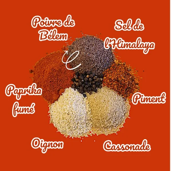 Pep's & condiments Rub Smoked rub fumé 100 g