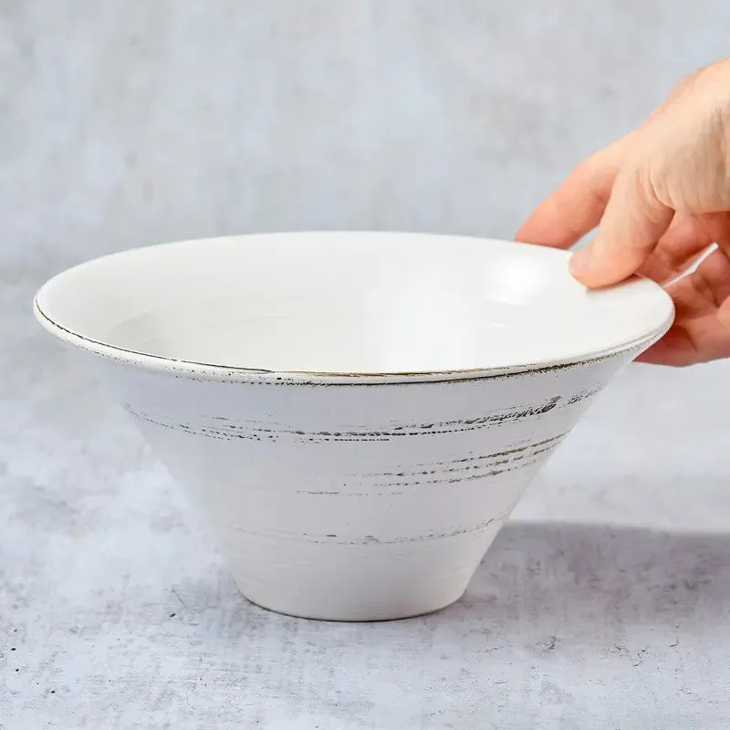 NISHIKIDORI Ususuji bol donburi ramen beige 21,3 cm