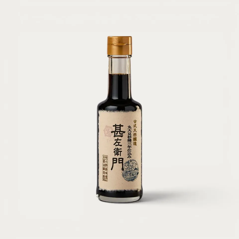 NISHIKIDORI Jinzaemon sauce soja fut de bois 200 ml 3 ans