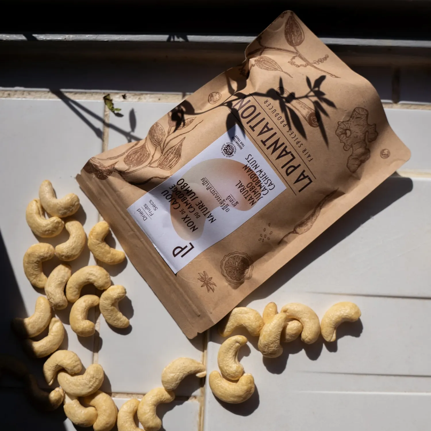 La Plantation Noix de Cajou nature Jumbo