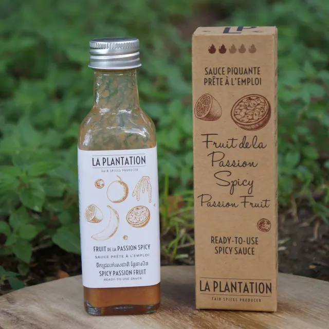 La Plantation Sauce Fruit de la passion Spicy sauce fruitée