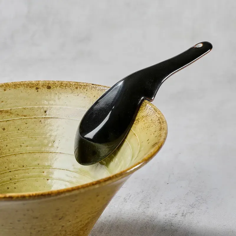 NISHIKIDORI Renge cuillère ramen udon porcelaine blanche