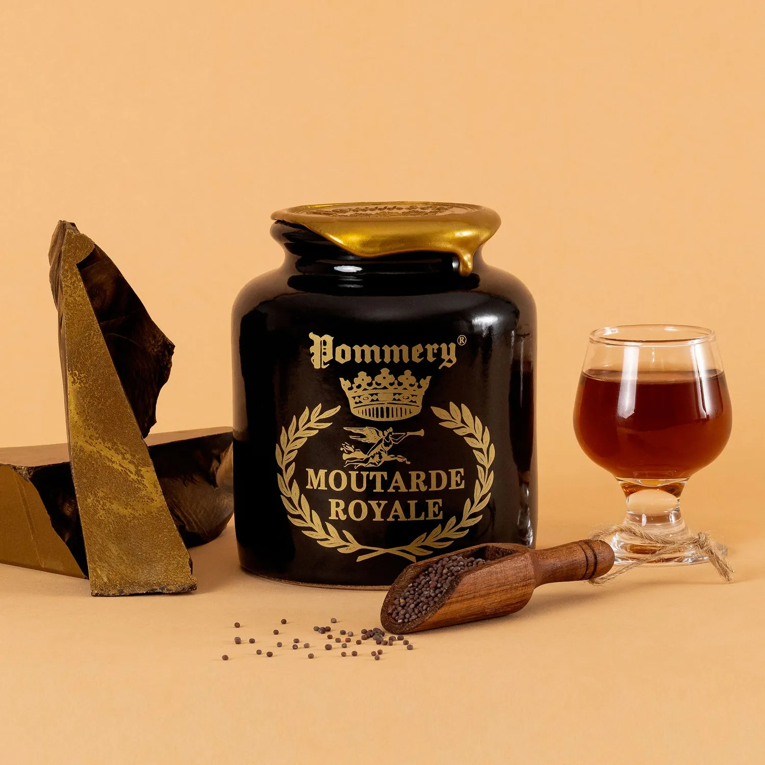 Pommery Royale au Cognac moutarde 500 g en grains