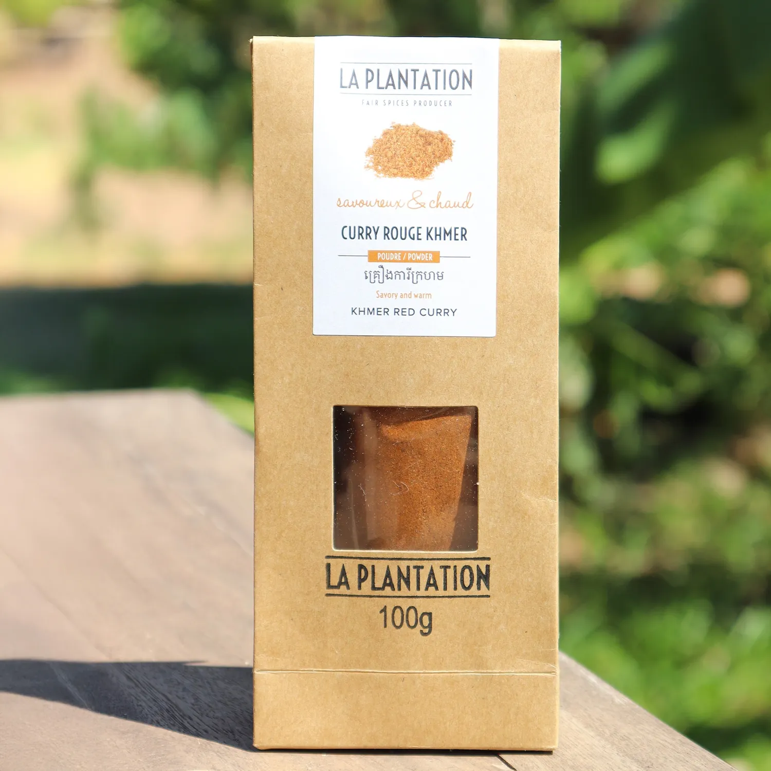 La Plantation Curry Rouge Khmer épices