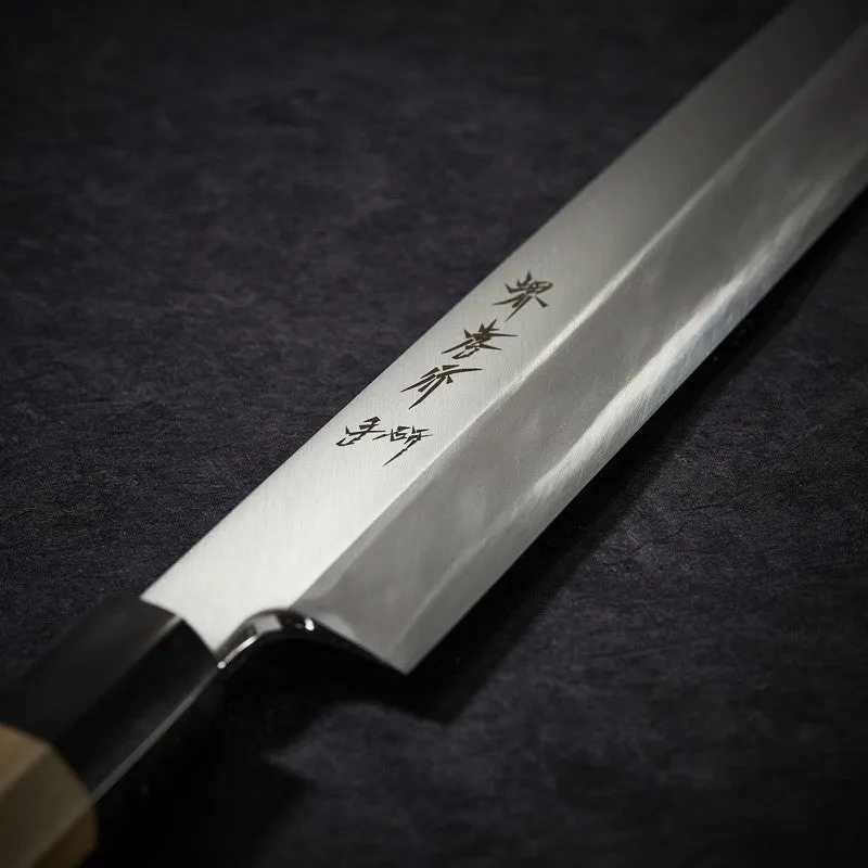 NISHIKIDORI Syubu couteau sashimi 360mm droitier carbone