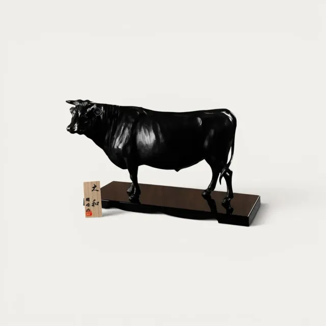 Nishikidori Yamato statue wagyu alliage