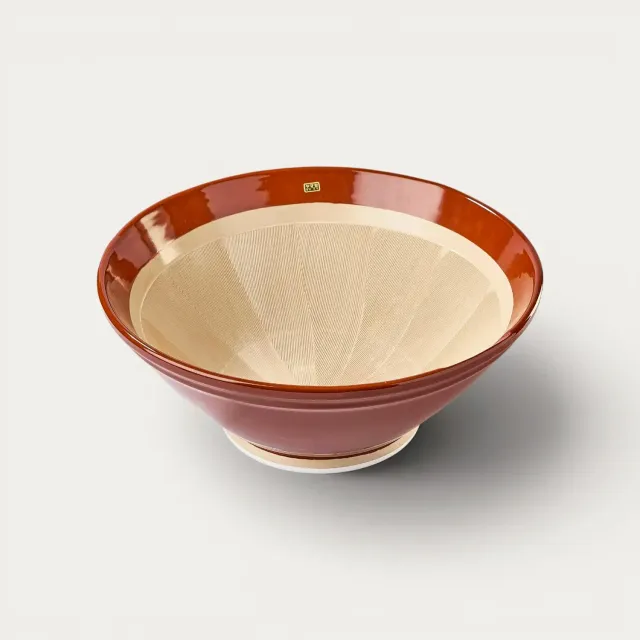 Nishikidori Tokoname mortier Suribachi 40cm rainuré