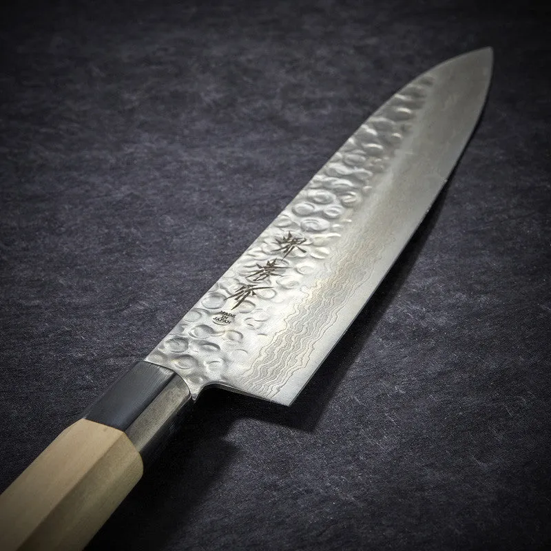 Nishikidori couteau chef damas 45 couches 210 mm