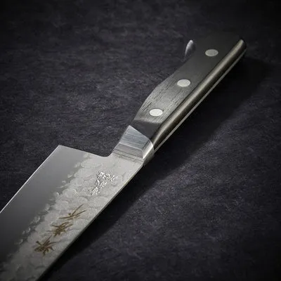 Nishikidori couteau chef lame martelée 200 mm