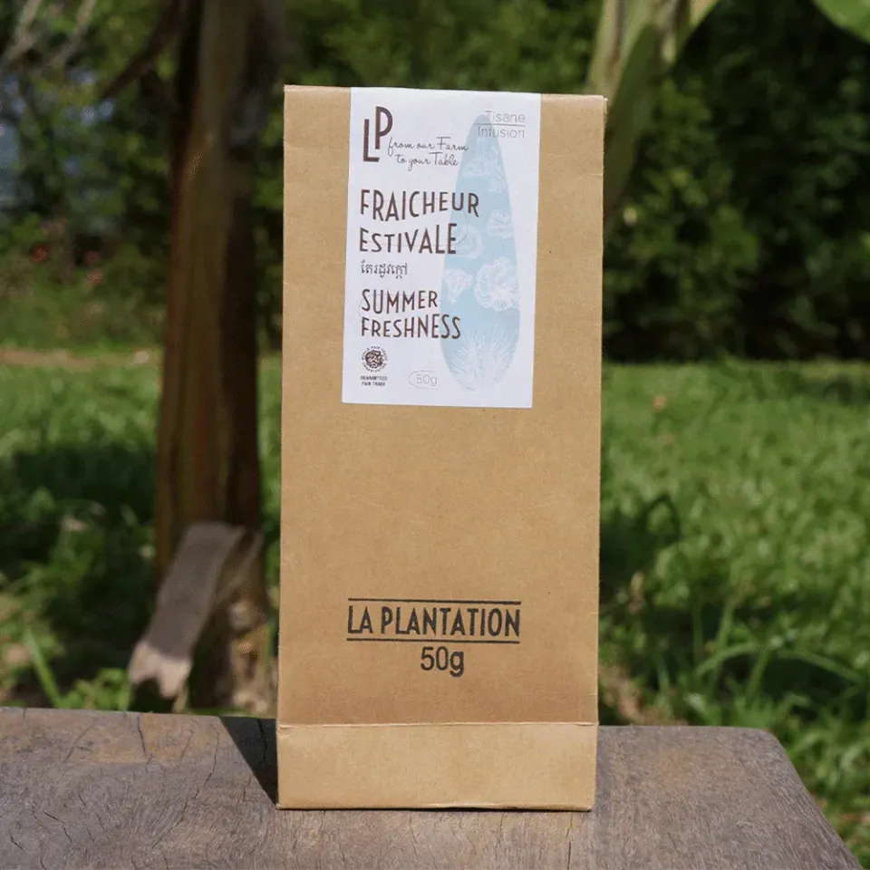 La Plantation Fraicheur Estivale tisane en vrac mentholée