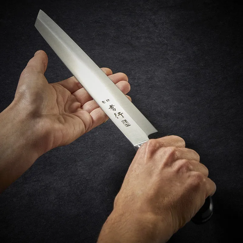 NISHIKIDORI Grand Chef Kiritsuke Yanagiba couteau sushi 260mm droitier