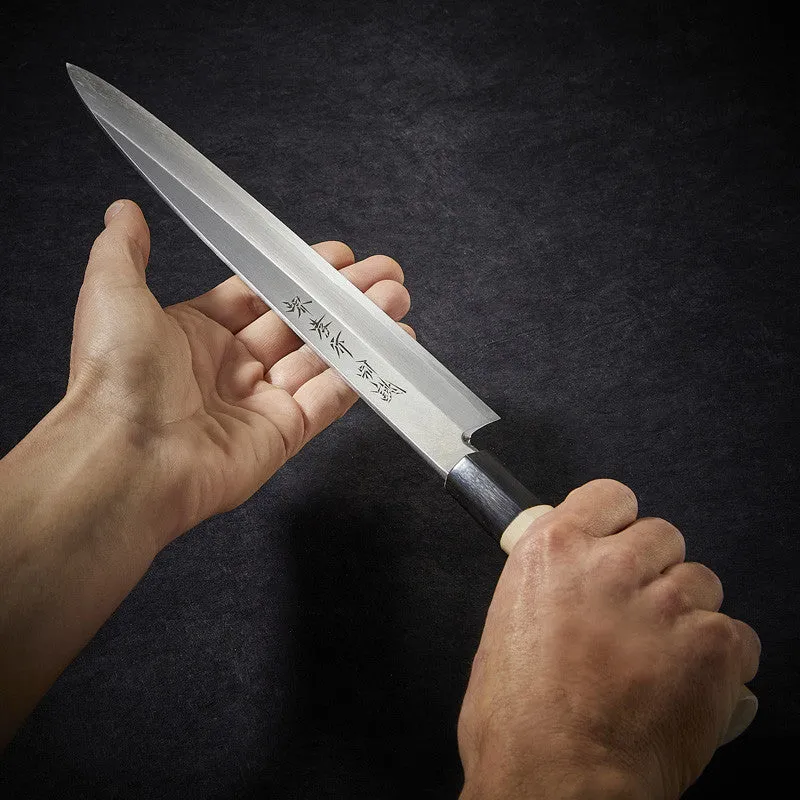Nishikidori Couteau sashimi 270 mm droitier carbone