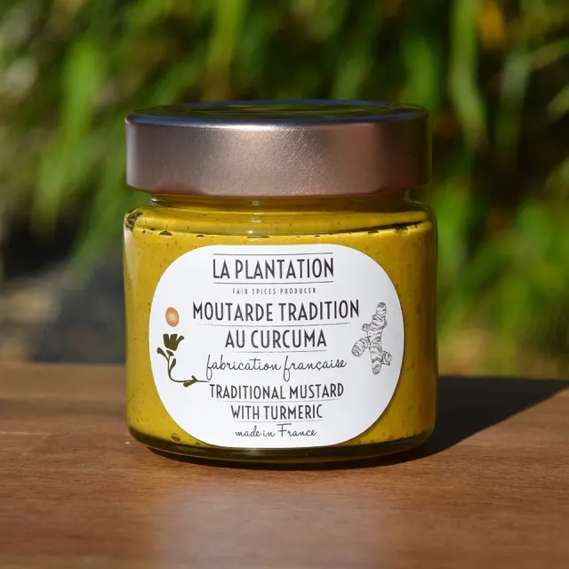 La Plantation Tradition Moutarde au Curcuma force douce