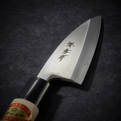 Nishikidori Deba couteau poisson 90mm droitier carbone