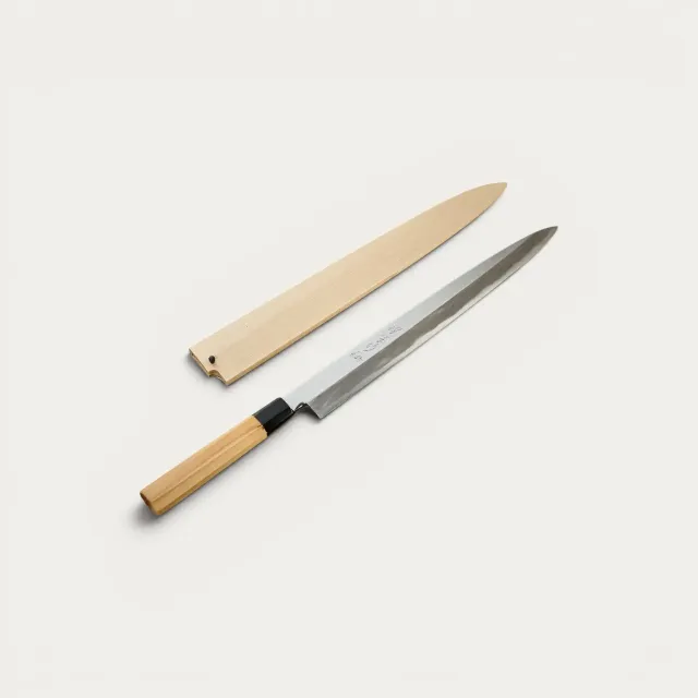 NISHIKIDORI Syubu couteau sashimi 360mm droitier carbone