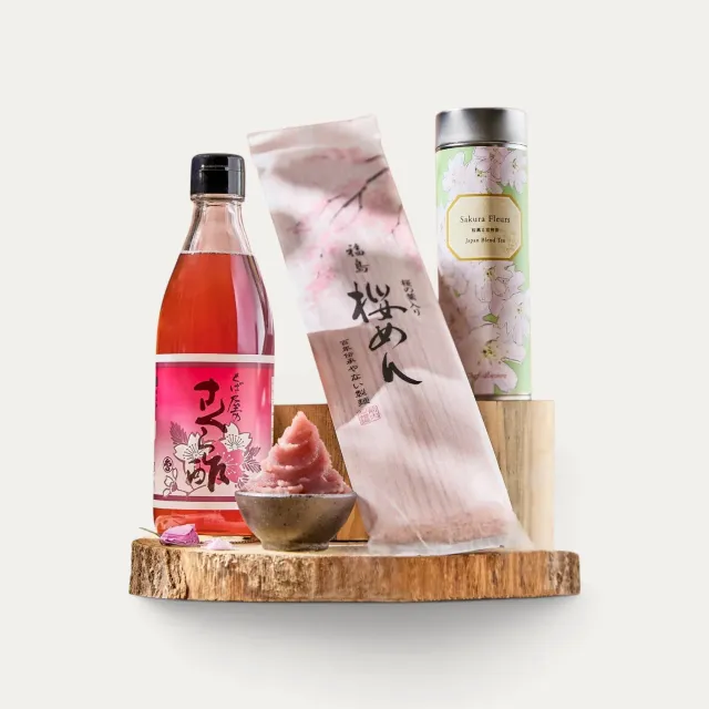 Nishikidori Hanami coffret sakura thé sômen anko