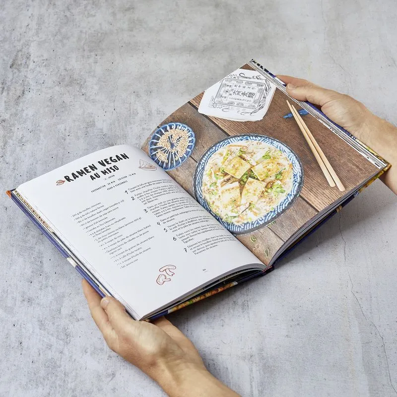 Ramen pad thaï et Cie édition française livre nouilles 40 recettes