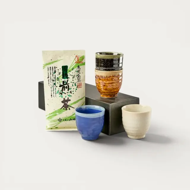 Nishikidori lot 4 tasses thé 7,6 cm + sencha