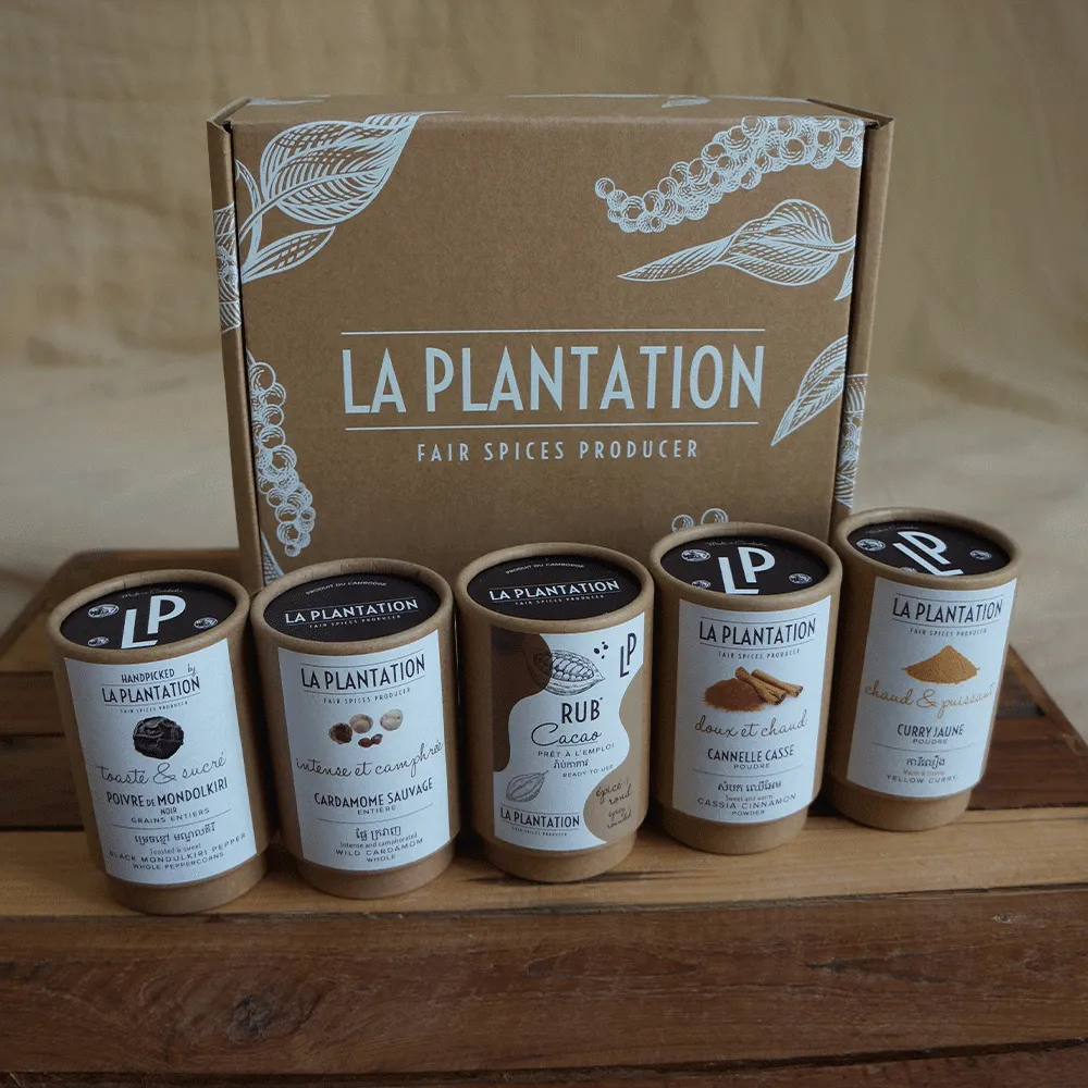 La Plantation Notre Coffret Gourmand coffret cadeau épices